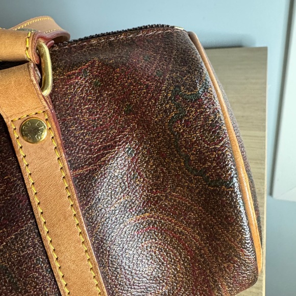 Vintage Etro Milano barrel handbag - Picture 2 of 15
